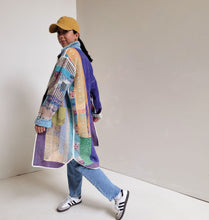 Load image into Gallery viewer, Long Kantha Jacket - No. 036
