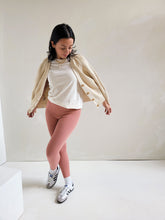 Load image into Gallery viewer, Organic Cotton Ribbed High-Rise Legging
