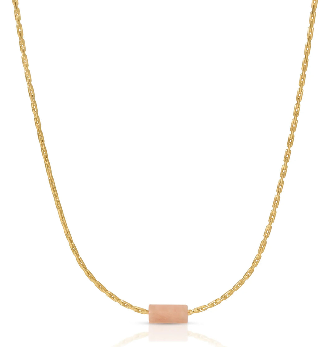 Little Bead Gold Necklace