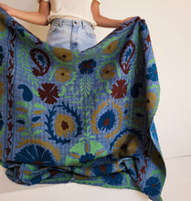 Load image into Gallery viewer, Embroidered Blanket No. 052
