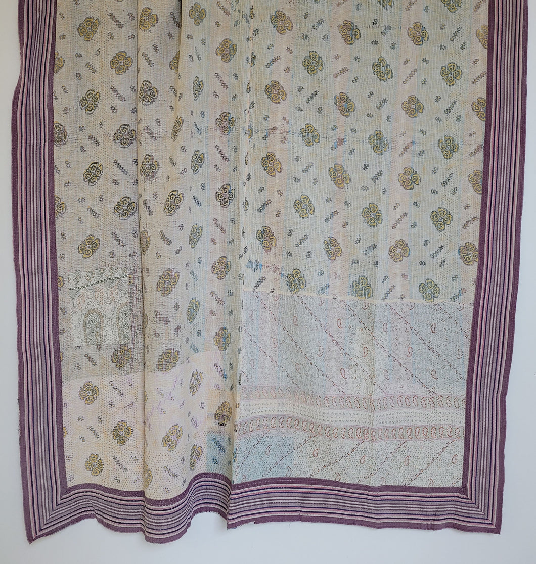 Kantha Quilt No. 089