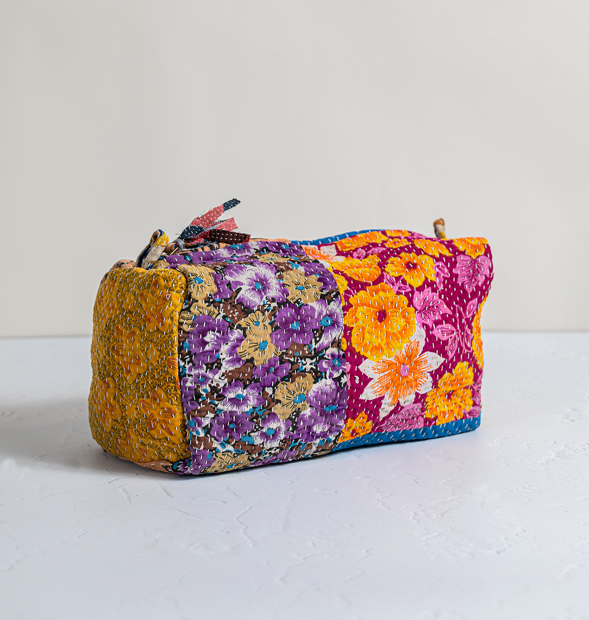 Kantha Fabric Indian purse — Salt Boutique