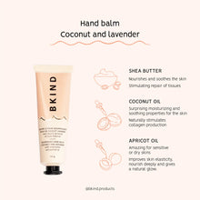 Load image into Gallery viewer, Nourishing Hand Balm - Coconut + Lavender
